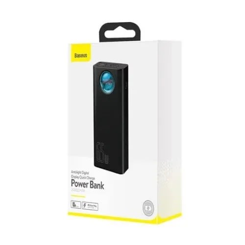 Baseus Power Bank - 5 Output Ports + 3 Input Ports - 65W -30000mAh