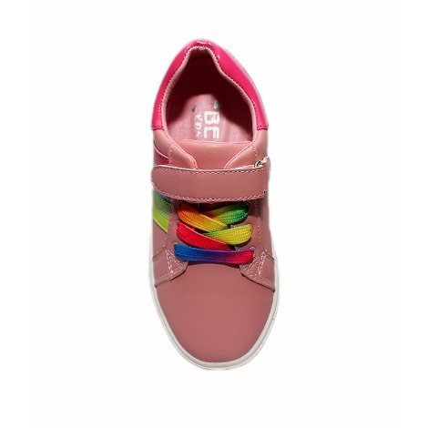 Girls Side Stripe Sneakers - Pink