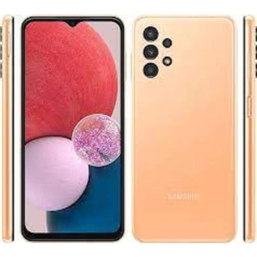 Galaxy A13 - 6.6" 64GB ROM, 4GB RAM - 50/5/2/2mp + 8mp - 5000mAh - 4G LTE - Peach