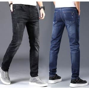 Non Faded Smart Stock Jeans For Men