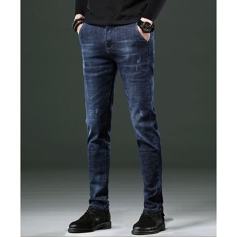 Non Faded Smart Stock Jeans For Men