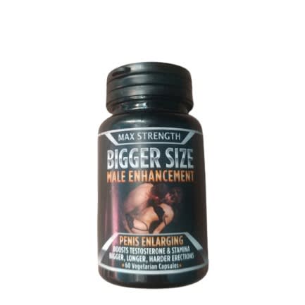 Bigger Size Male Enhancement- 60 Capsules