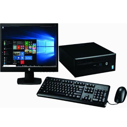 Prodesk 600 Sff Business Pc -3.3GHZ- Intel Core I3 -8GB RAM- 1TB HDD -Win10 Pro And Msoffice