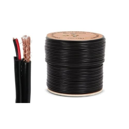 Rg59 Coaxial 305meter Cctv Camera Cable & Power Cable Pure Cooper