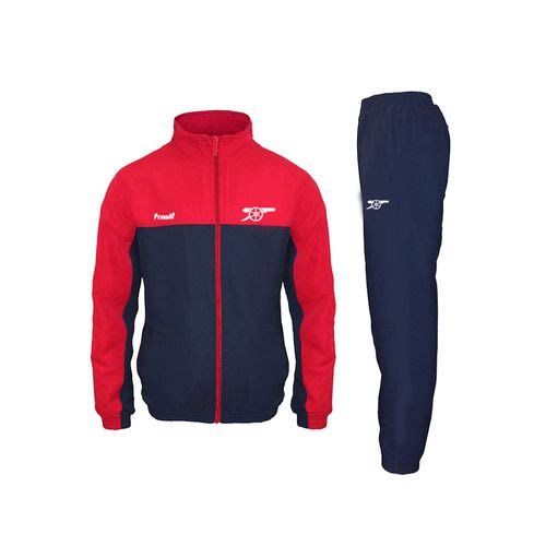 Red And Navy Blue Gunners Unisex Custom Made Tracksuit