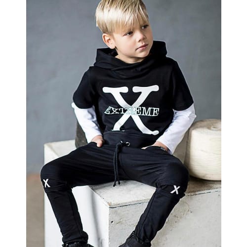 Black X-extreme hoodie