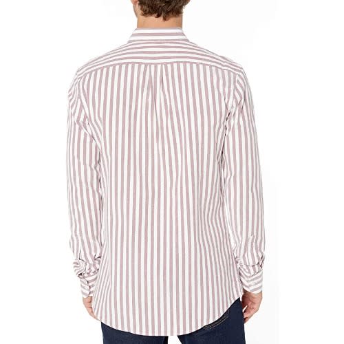 Standard Fit Ls Fashion Stripe Oxford Shirt
