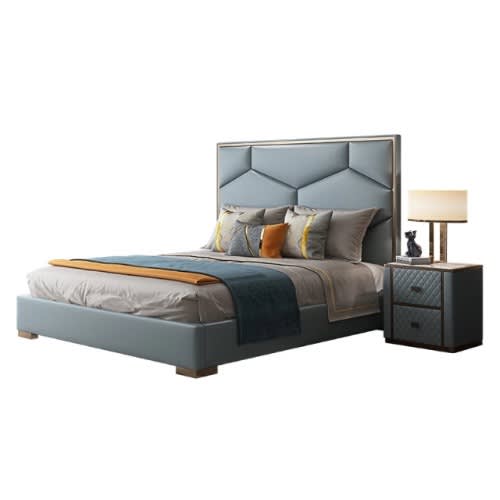 Macanson Upholstered Bed Frame  1