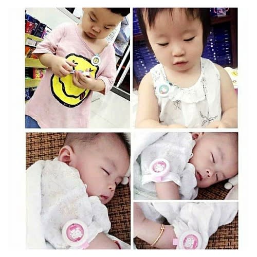 Baby Bed With A Detachable Mosquito Net + A Mosquito Repellent Clip