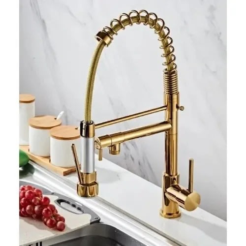 Mixer Kitchen Tap - Gold
