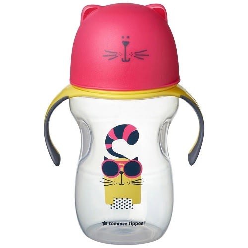 Soft Sprout Baby Trainer Sippy Cup - Pink - 300ml