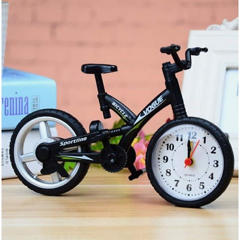 Bicycle Alarm Clock Desktop Decor