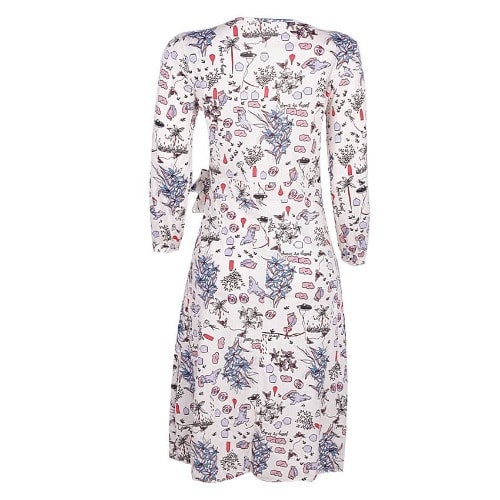 Floral Belted Shift Dress