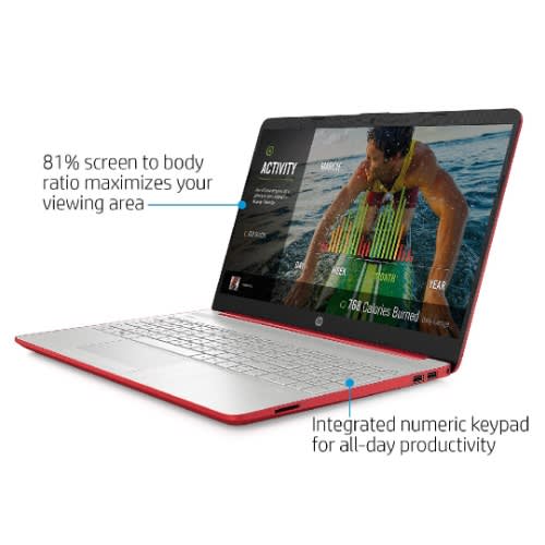 HP Notebook 15.6 - Intel Pentium - 4GB RAM - 128GB SSD -Win 10