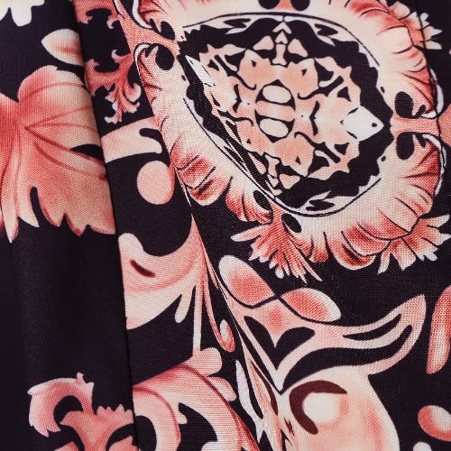 Short Print Blouse