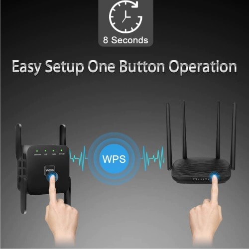 Wifi Repeater 1200mbps 2.4g And 5g Wifi Extender