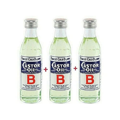 Castor Oil-3 Pieces.