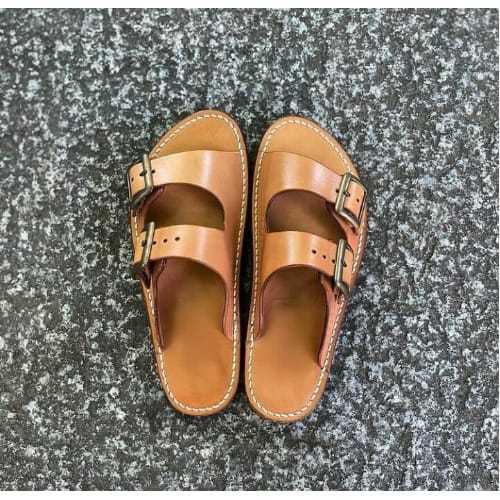 Leather Male Slippers