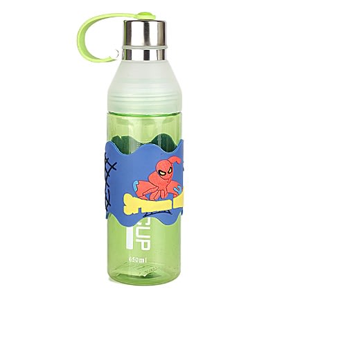 Food Flask And Water Bottle- Green
