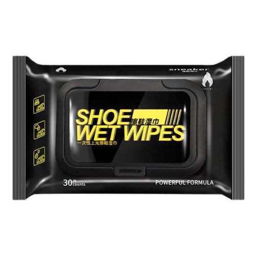 Shoe Shine And Descaling Wet Cleaning Wipes - 30 Counts