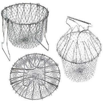 Foldable Multi-purpose Steam Chef Basket Strainer
