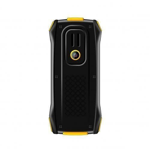 L400 Feature Phone With Big Torch Light - Cloud & 1,000mAh Battery - Black