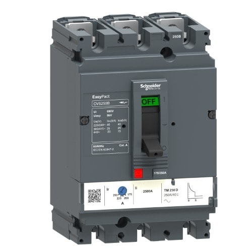 Easypact Cvs - Cvs250b Tm250d Circuit Breaker - 3p/3d|| LV525303