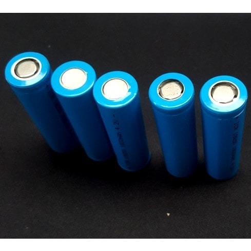 Flat-head Lithium Battery 1800mah 4.2v 18650 - 5pcs
