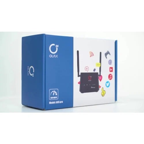 Olax Ax5 Pro - 300mbps - 4G Lte Wifi Router For All Network