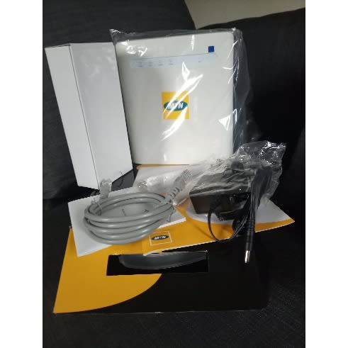 Hynetflex 4G LTE Router Router With 120GB Mtn Data And 4000mAh Mini UPS Battery Backup