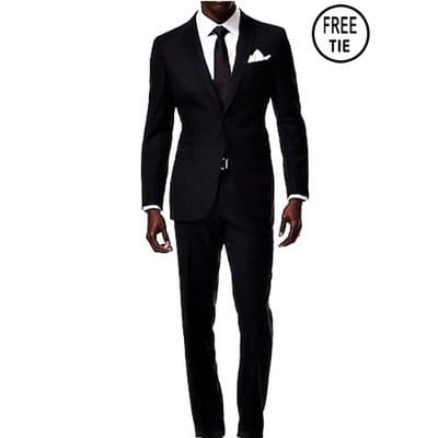 Exclusive Slim Fit Suit - Black
