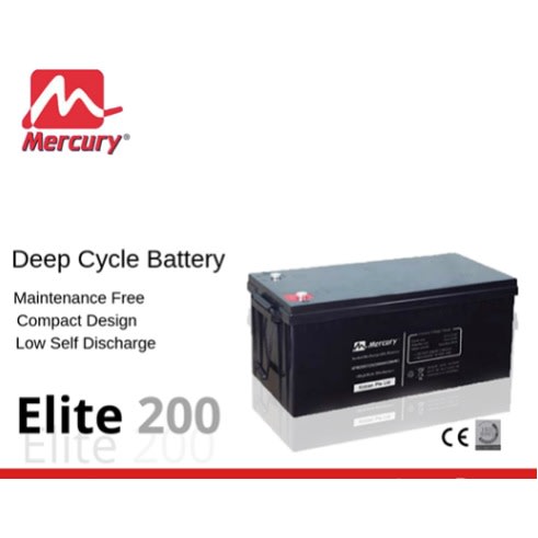 Deep Cycle Battery -200Ah - 12volts - Set Of 2