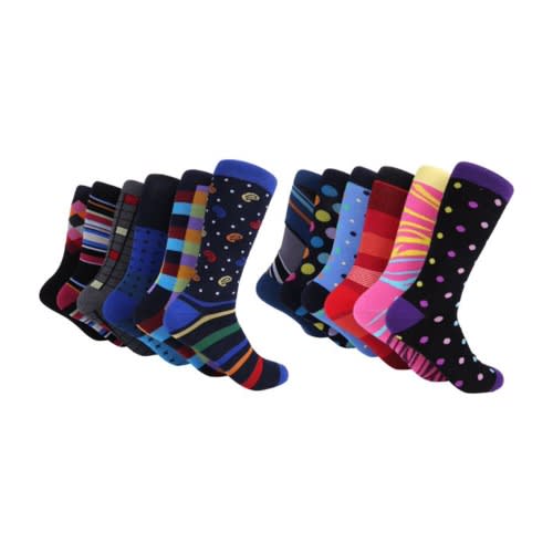 Marino Savvy Sharp 12 Pack Men Socks -Pack 317