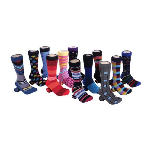 Marino Savvy Sharp 12 Pack Men Socks -Pack 317