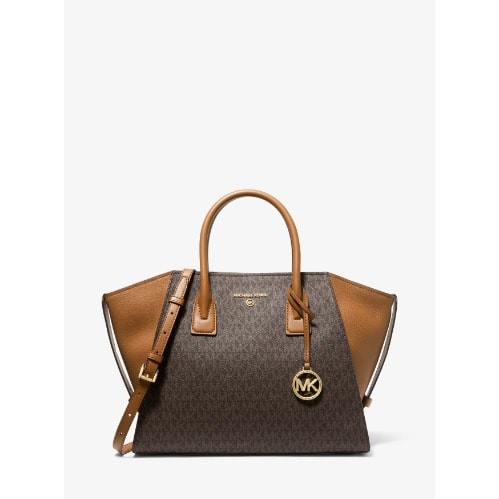 Avril Large Logo Top-zip Satchel