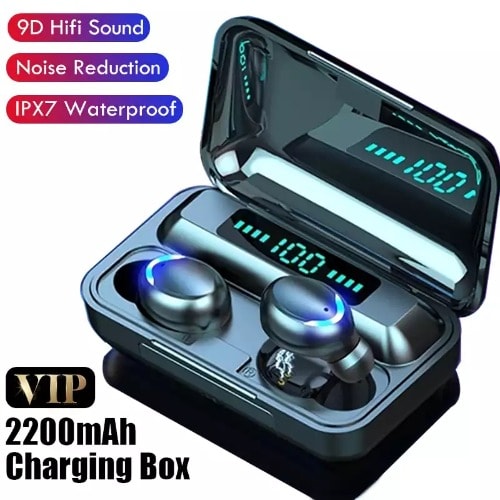 F9 Tws Earbud With Power Bank Function