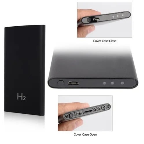 Spy Camera Telecamera Power Bank H2
