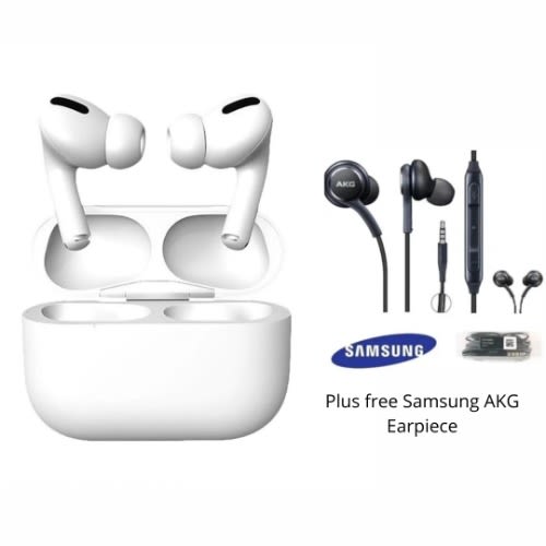 Earbud + Free Samsung Akg Corded Earpiece