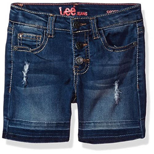 Little Girls' Released Hem Shorts
