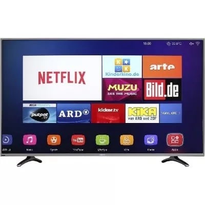 55'' Smart Uhd 4k Tv + Free Wall Bracket 2018 Model - 55n3000