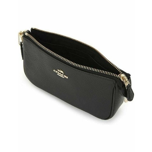 Coach Handbag - Clutch Wristlet Polished Pebble Leather