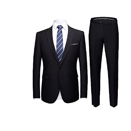 Corporate Men's Suit - Black