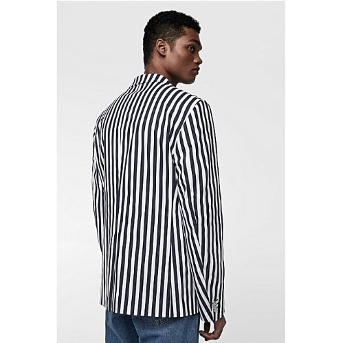 Men's Striped Trendy Blazer