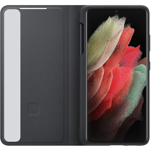 Galaxy S21 Ultra S-view Flip Case With S-pen Bundle - Black