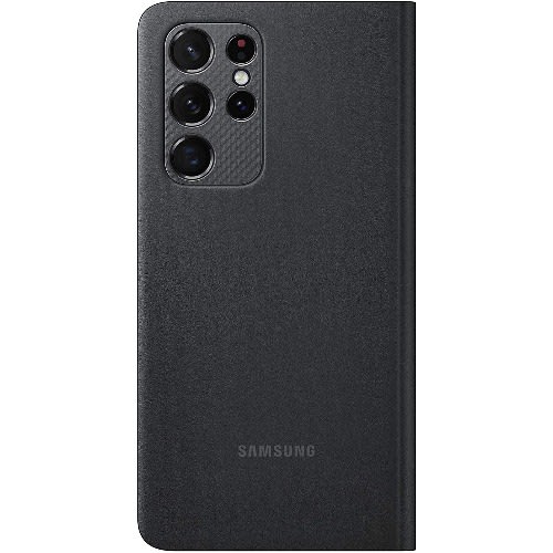 Galaxy S21 Ultra S-view Flip Case With S-pen Bundle - Black