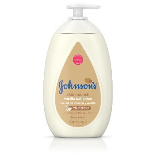 Baby Body Lotion With Vanilla & Oat Extract - 16.9 Fl. Oz
