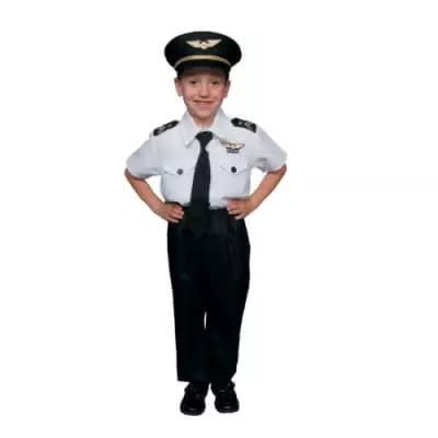 Kid's Pilot Costume - Complete Set - Big