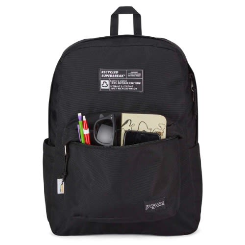 Recycled Superbreak Backpack- Black