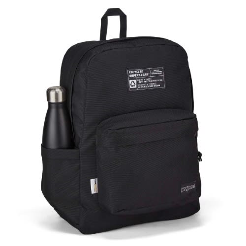 Recycled Superbreak Backpack- Black