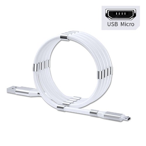 Magnetic Usb Cable - White